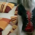 Third pic of Blonde junge MILF in Leder Dessous gefickt - AmateurPorn