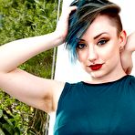 Fourth pic of Blath Spreads Her Pale Hairy Emo Pussy Wide - Uhairy