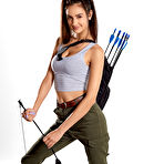 First pic of Eliza Ibarra Tomb Raider VR Cosplay X - Cherry Nudes