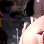 First pic of Horny beach nudist wife getting her pussy and asshole massaged