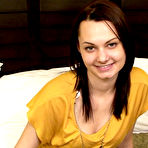 First pic of Skinny 18 yr old Brunette newbie gives head - AmateurPorn