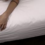 Fourth pic of Sexy brunette college girl slobbers on a fat dick - AmateurPorn