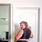 First pic of Fat girl fingering in cheerleader outfit