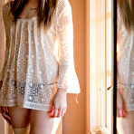 Third pic of Innocent babe isn't shy to show her sensitive spots
