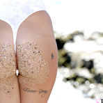 Third pic of Rochelle Wet Beach Swimsuit Heaven Sexy Pics - Bunnylust.com