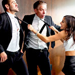 First pic of Emily Willis DP Threesome