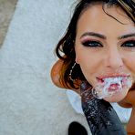 Third pic of Adriana Chechik, Damion Dayski ADRIANA CHECHIK: HUGE COCK SLOBBER JOB