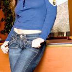 First pic of The Burning Hot Brunette Milf Rita Faltoyano Has The Beautiful Shaved Pussy / DefineBabe.com