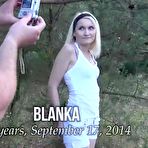 Fourth pic of Petite Teen Blonde Hardcore sex in forest with Stepdad - AmateurPorn