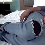 Fourth pic of Ebony Teen Amateur takes it in the Ass - AmateurPorn