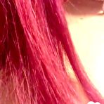 First pic of Pink-haired babysitter has fun with a toy - AmateurPorn