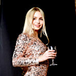 First pic of Alluring blonde Candice Lauren shows off her big tits and smooth pussy on the piano. naked