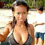 Fourth pic of AsianSexGFs - Pretty asian bikini girl shows her sexy body