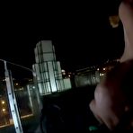 Second pic of Naughty amateurs taping kinky sex clip on hotel rooftop pool and bar - AmateurPorn
