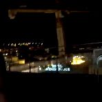 Third pic of Naughty amateurs taping kinky sex clip on hotel rooftop pool and bar - AmateurPorn