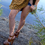 Second pic of Meet Madden Velvet Thong In The Park nude pics - Bunnylust.com