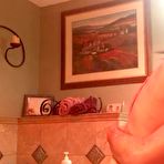 Fourth pic of Tattooed bookworm home movie fucked in the bathroom - AmateurPorn