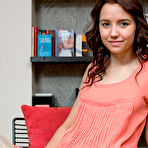 Fourth pic of This tiny titted teen has blazing lust and hair that makes her look like she is always on fire. free pictures