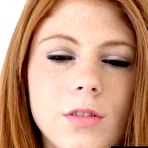Fourth pic of Cute Amateur Redhead Teen At Casting - AmateurPorn