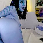 Fourth pic of Hot Neytiri from Pandora dildo fuck - AmateurPorn