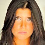 Fourth pic of Busty Brunette Beauty Romi FTV Gives A Hot Outdoor Striptease And Makes Nasty Softcore Porn photos (Romi Rain) / DefineBabe.com