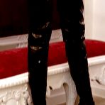 Second pic of Club Rubber Restrained | Sexy penthouse tour with Miss Vie - video