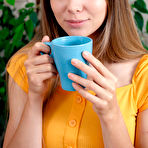 First pic of Evelina Cute Tanlined Babe