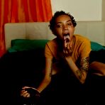 Fourth pic of Latina Teen gets busted playing with pussy & into first time anal - AmateurPorn