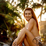 Second pic of Little Dragon exposes her sexy curves on a tropical island