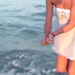 Third pic of Hottest amateur girlfriend getting real fuck on the beach - AmateurPorn