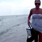 Fourth pic of Hottest amateur girlfriend getting real fuck on the beach - AmateurPorn