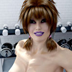 First pic of Muscled Hotties 3D | Black-Cock Threesome Challenge