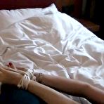 Third pic of cuffkey bondage | Ariel Anderssen Tied Up By An Intruder