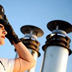 Fourth pic of Colorful Fetish | On the Rooftop