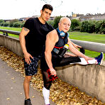 First pic of Strong Grandma fucking her handsome toyboy - Free Mature.nl gallery