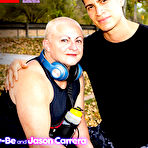 Fourth pic of Strong Grandma fucking her handsome toyboy - Free Mature.nl gallery