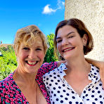 First pic of Hairy vesrus shaved, a dominant lesbian sexplay with Molly Maracas and Clare - Free Mature.nl gallery