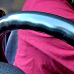 Third pic of Chubby slut girlfriend riding cock in the car with passion - AmateurPorn