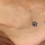 Fourth pic of Blond honey knows how to satisfy every sole fetishist and make him come back for more