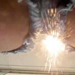 Third pic of Princess Nikki | ass above glas chair HD