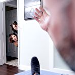 Second pic of Leana Lovings & Gracie Gates Sharing Dick in Threesome - Cheating Sluts