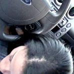 First pic of Hugos Sex-Club | Valensina, genannt "Teen Drecksau mit geiler Fotze" bl&auml;st w&auml;hrend der Fahrt im Auto und wird gefickt