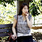 First pic of Hairy Japanese MILF Maiko Saeki gets a creampie - Free Mature.nl gallery