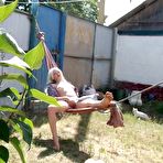 Second pic of I caught my neighbor masturbating furiously outdoors - AmateurPorn