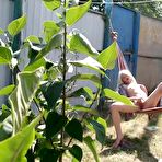 Third pic of I caught my neighbor masturbating furiously outdoors - AmateurPorn