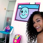 First pic of Cute Ebony Hottie Scarlit Scandal Is Trying Intensive Dick Riding - FAPCAT