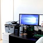 First pic of Busty Ebony Teen Aaliyah Hadid Takes A Massive Black Sausage - FAPCAT