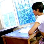 Second pic of Short Haired Babe Jasmine Arabia Gives Her Teacher A Lesson - FAPCAT