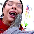 Fourth pic of Cute Ebony Aaliyah Hadid Is Sucking A Long Black Snake In POV - FAPCAT