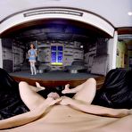 Second pic of Loud Moaning Busty Babe Takes Her Friends Dick In VR - FAPCAT